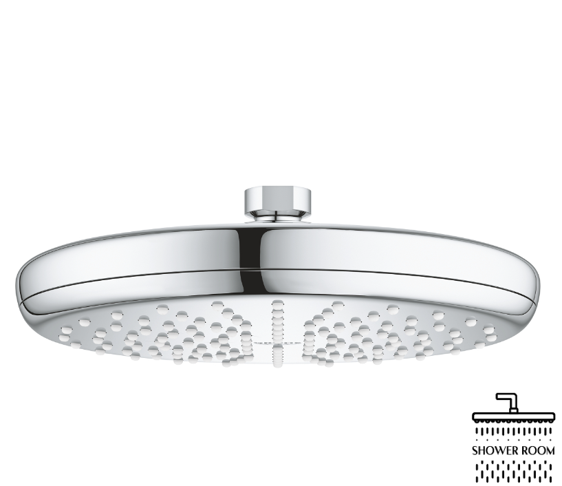 Комплект для душу Grohe BauLoop New прихованого монтажу, хром (UA2908100A)