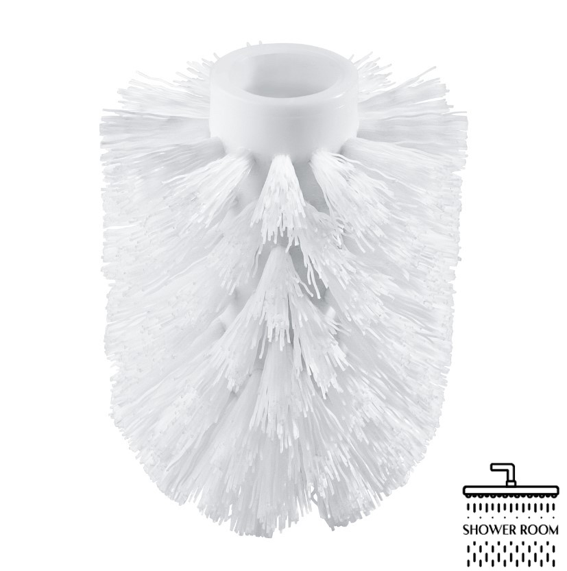 Запасна головка туалетної щітки Grohe QuickFix Start  (без рукоятки) біла (41201L00)