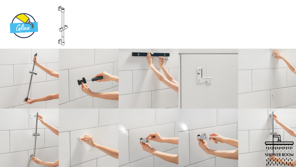 Термостат для душа с душевым гарнитуром Grohe QuickFix Precision Start (34597001)