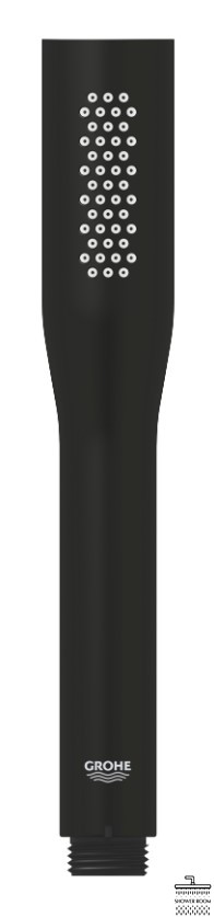 Ручний душ Grohe Euphoria Cosmopolitan Stick, 1 режим струменя, чорний матовий (22126KF0)