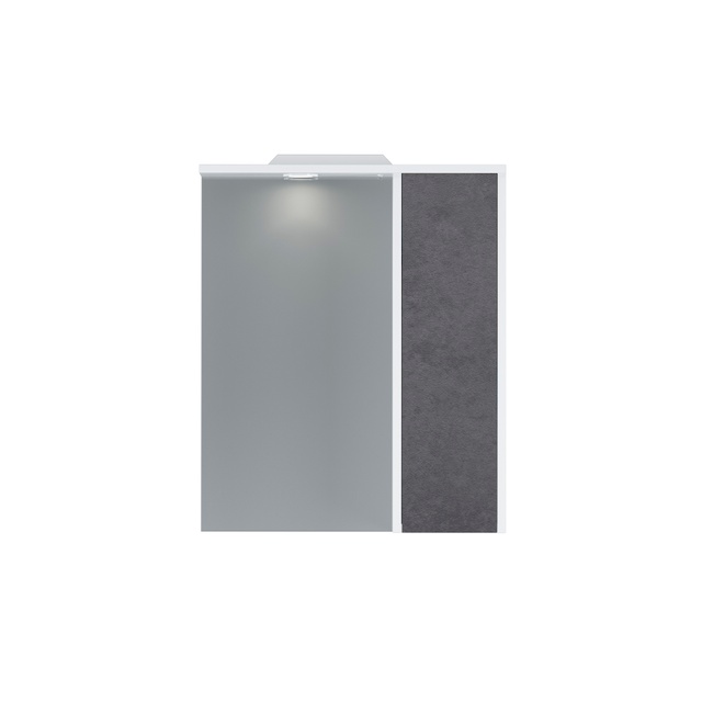 Зеркальный шкаф с подсветкой 60 см, правый, базальт AM.PM M91MPR0601BF38 GEM S