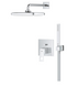 Душевая система скрытого монтажа Grohe Eurocube, хром (25289000)