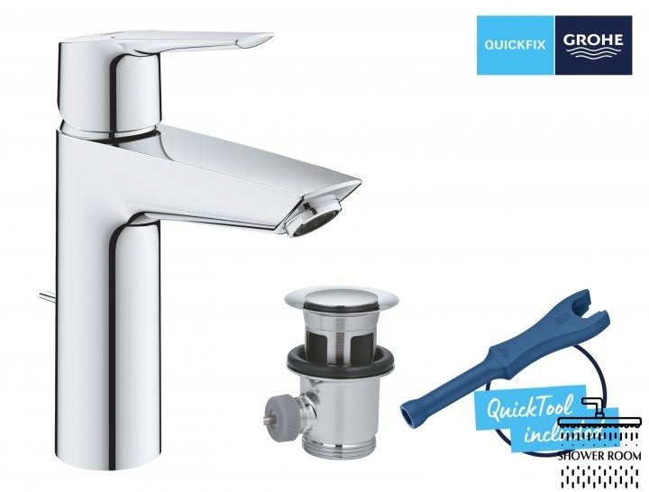 Смеситель для раковины M-размера Grohe QuickFix Start 23455002