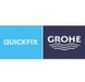 Поличка скляна, 530 мм Grohe QuickFix Start Cube (41109000)