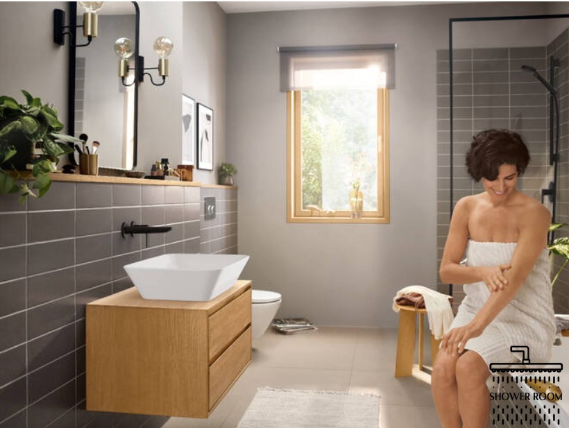 Змішувач для умивальника прихованого монтажу, HANSGROHE REBRIS E 72568670, чорний