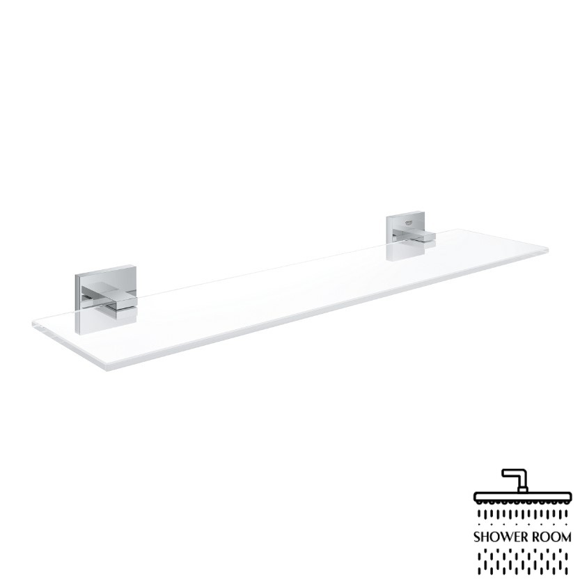 Полочка стеклянная, 530 мм Grohe QuickFix Start Cube (41109000)