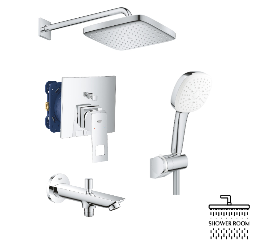 Душова система прихованого монтажу Grohe Eurocube UA2750032668