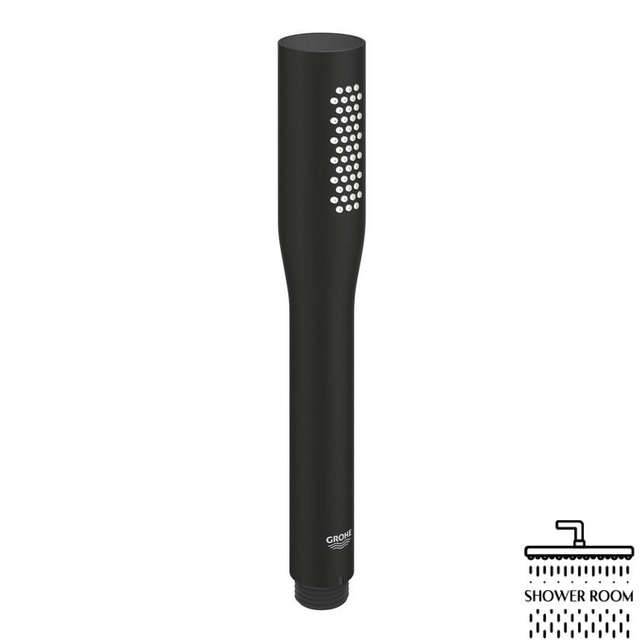 Ручний душ Grohe Euphoria Cosmopolitan Stick, 1 режим струменя, чорний матовий (22126KF0)